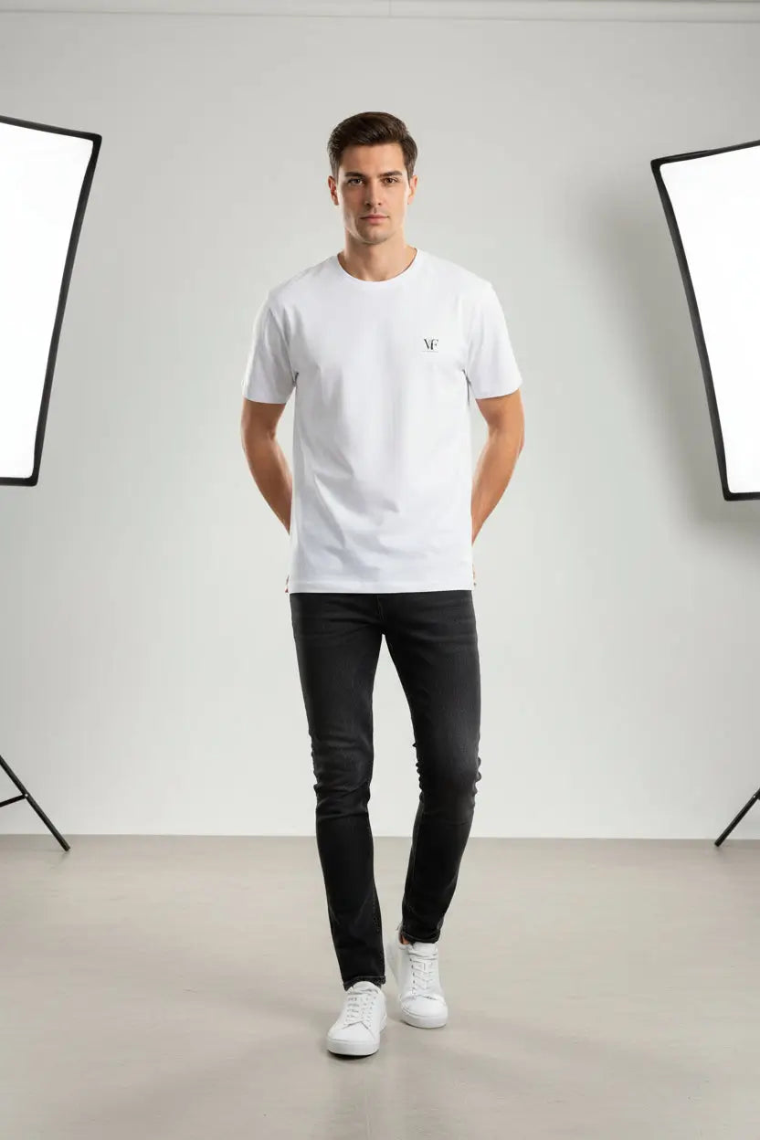 Unisex Oversized Classic T-Shirt – 240 GSM Heavyweight Cotton | Vastra Faishon